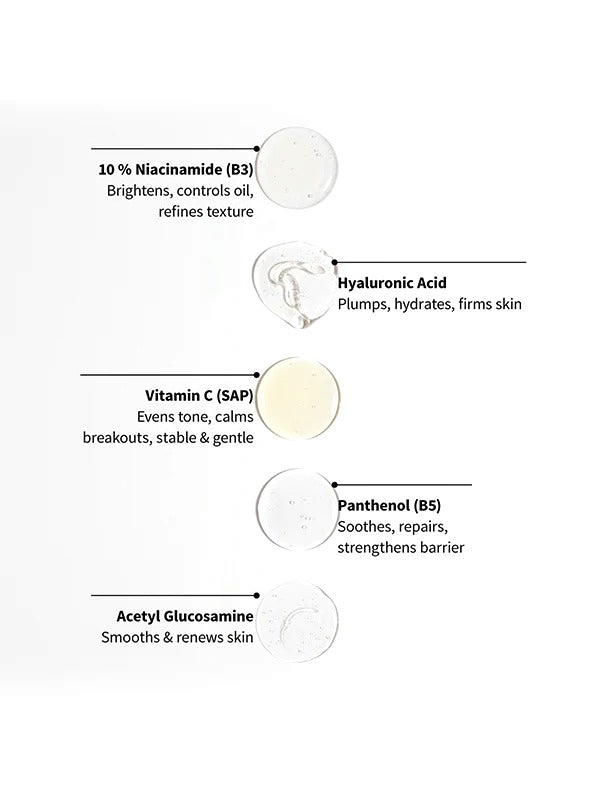 Ruruberry 10% Niacinamide + HA