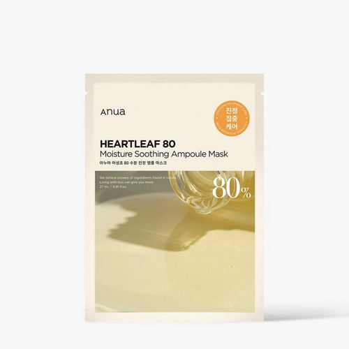 Anua Heartleaf 80 Moisture Soothing Ampoule Mask