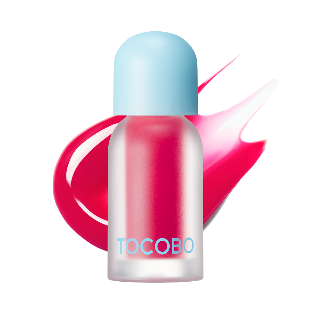 TOCOBO Juicy Berry Plumping Lip Oil, 12 Cherry Ade (4 g)