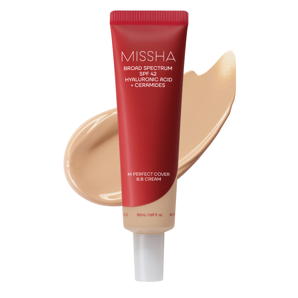 Missha M Perfect Cover BB Cream SPF42 PA+++, #23 Natural Beige / 50 ml