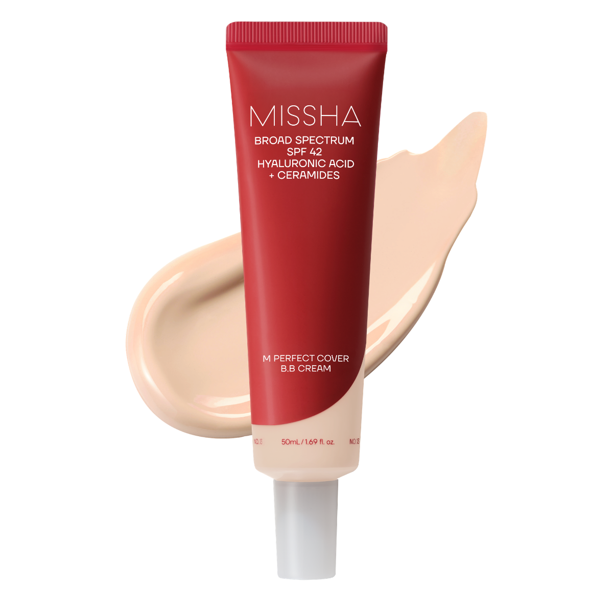 Missha M Perfect Cover BB Cream SPF42 PA+++, #13 Bright Beige / 50 ml