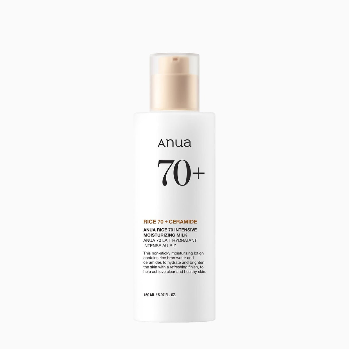 Anua Rice 70 Intensive Moisturizing Milk — 150 ml