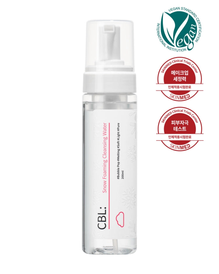 CBL Snow Foaming Cleansing Water