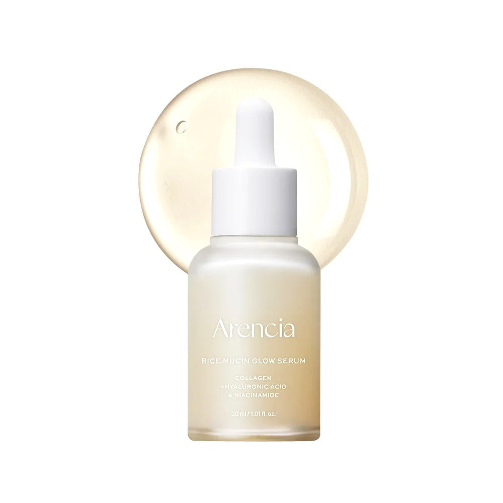 Arencia Rice Mucin Glow Serum, 30 ml