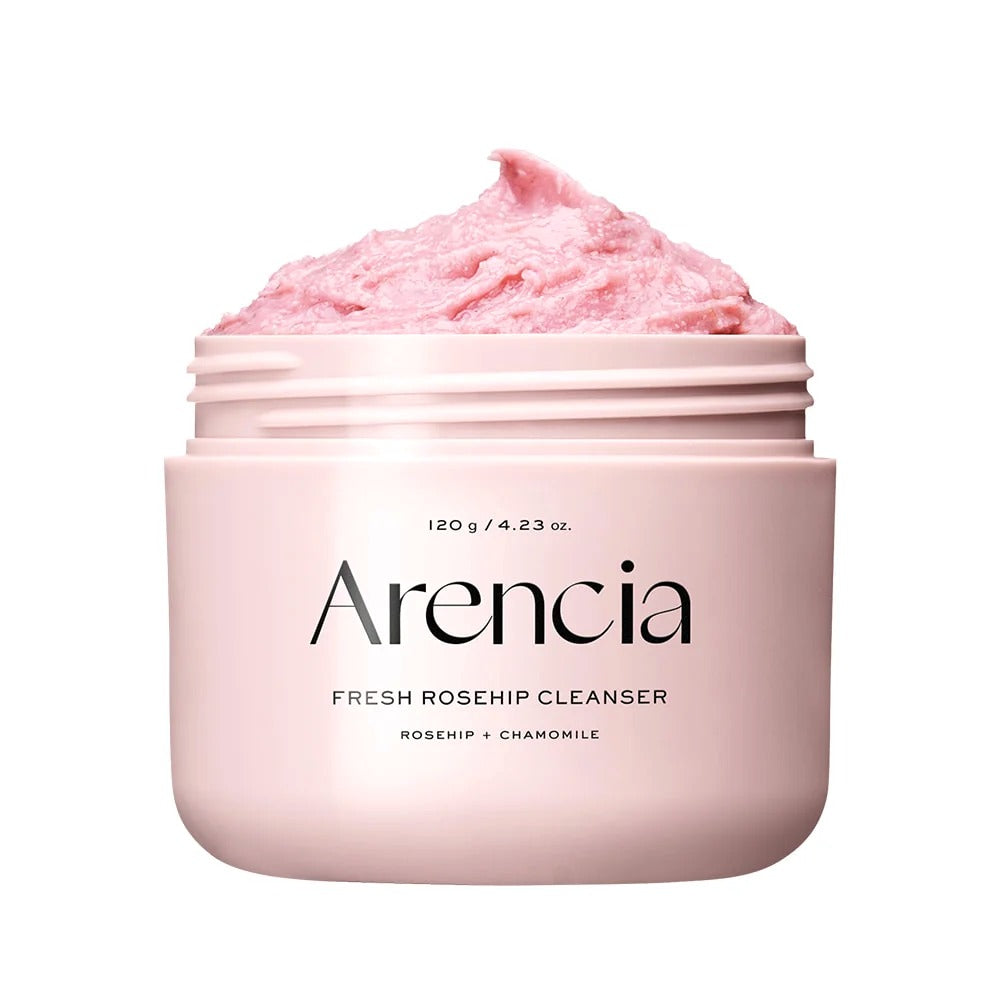 Arencia Fresh Rosehip Rice Mochi Cleanser, 120 g