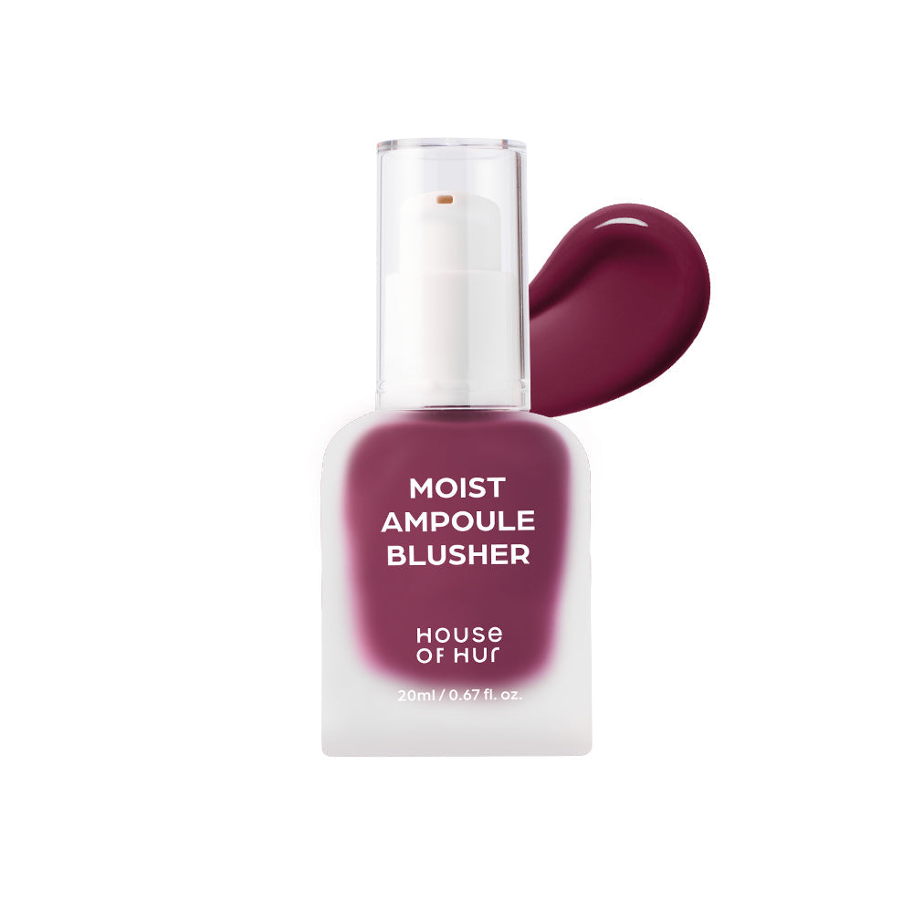 House of Hur Moist Ampoule Blusher, #08 Berry Purple / 20 ml