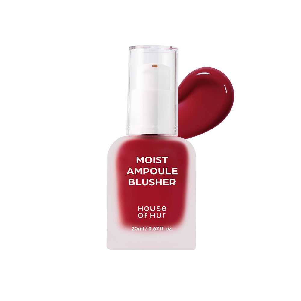 House of Hur Moist Ampoule Blusher, #09 Ruby Red / 20 ml