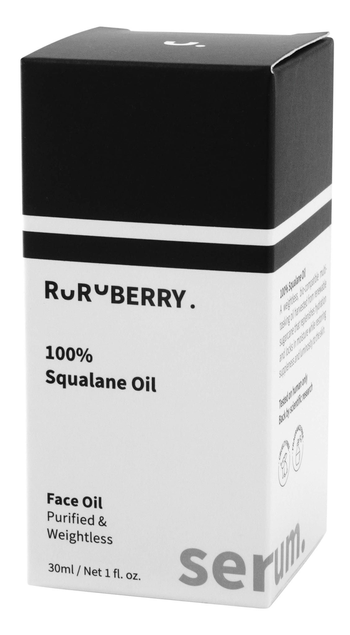 Ruruberry 100% Squalane Oil, 30 ml