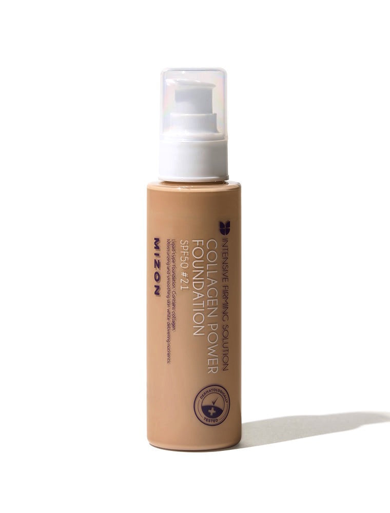 Mizon Collagen Power Foundation SPF50, 21 Medium Beige / 100 g