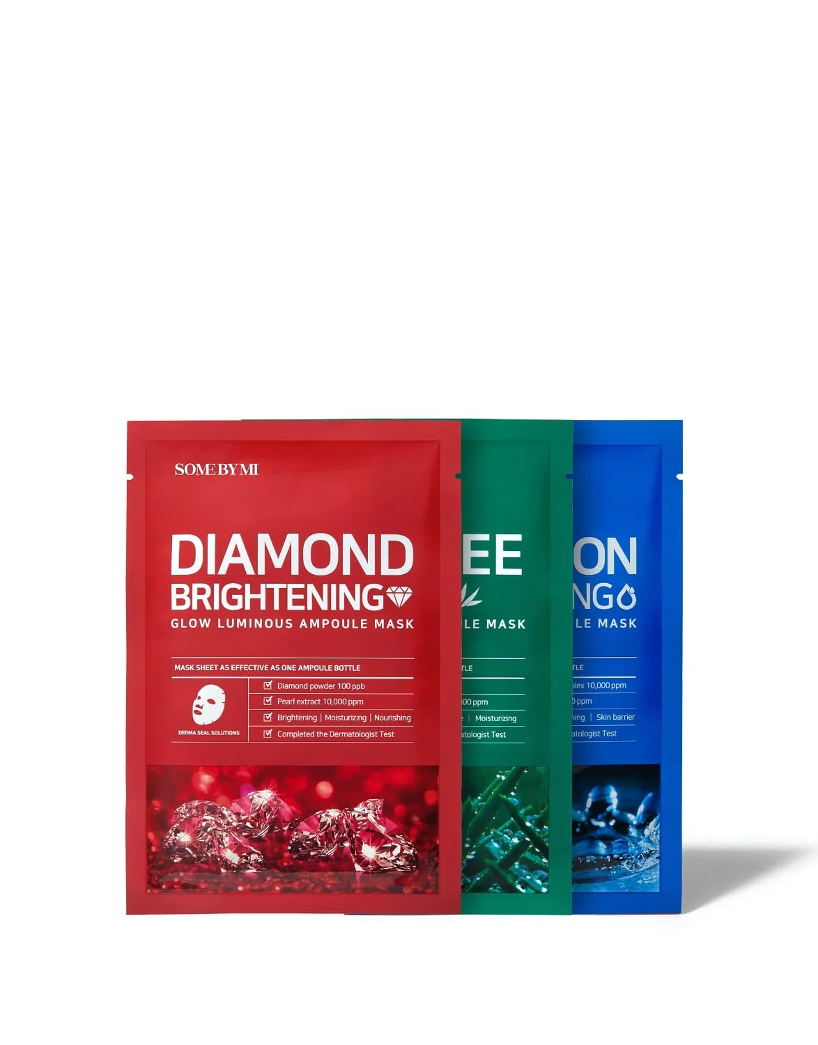 Some By Mi Glow Luminous Ampoule Mask, Red Diamond / 1 sheet