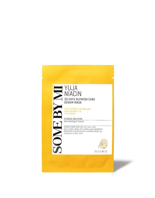 Some By Mi Yuja Niacin 30 Days Blemish Care Serum Mask, 25 g / 1 sheet