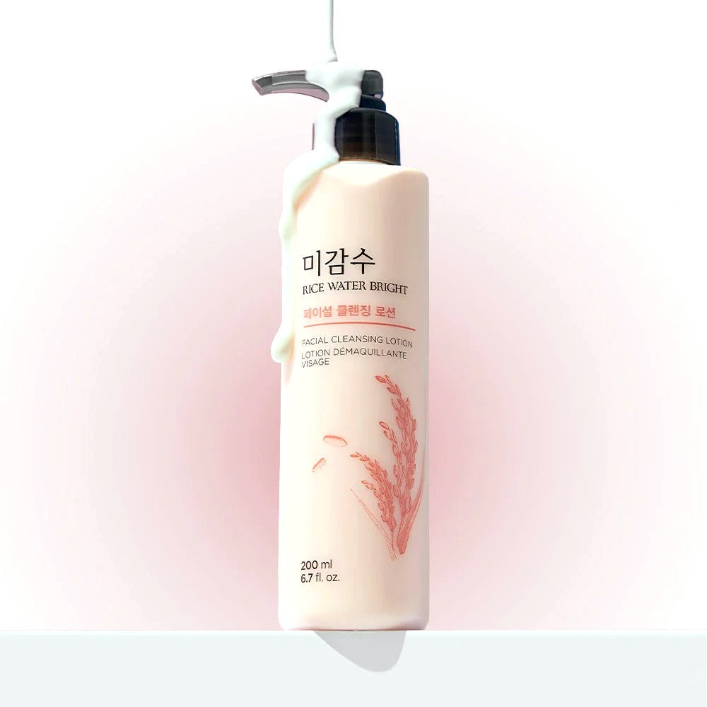 The Face Shop Rice Water Bright Cleansing Lotion, 200 ml