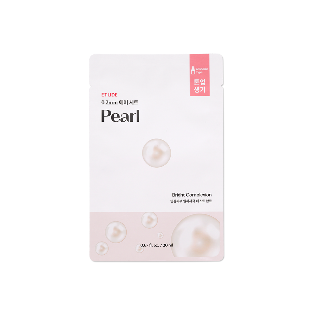 Etude 0.2 Therapy Air Mask, Pearl / 20 ml / 1 sheet