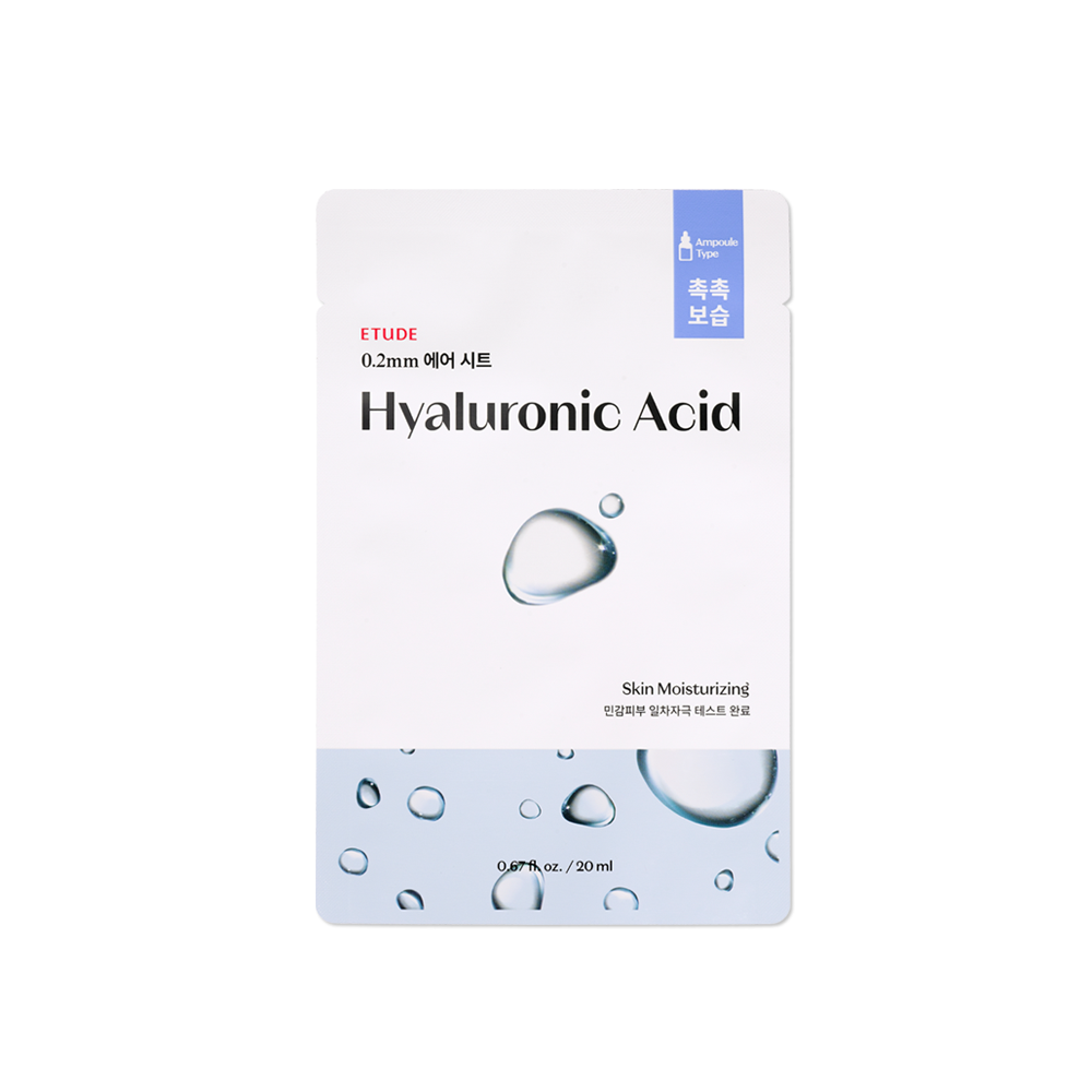 Etude 0.2 Therapy Air Mask, Hyaluronic Acid / 20 ml / 1 sheet