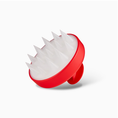 Grafen Edge Finger Scalp Brush, Red / 1 piece