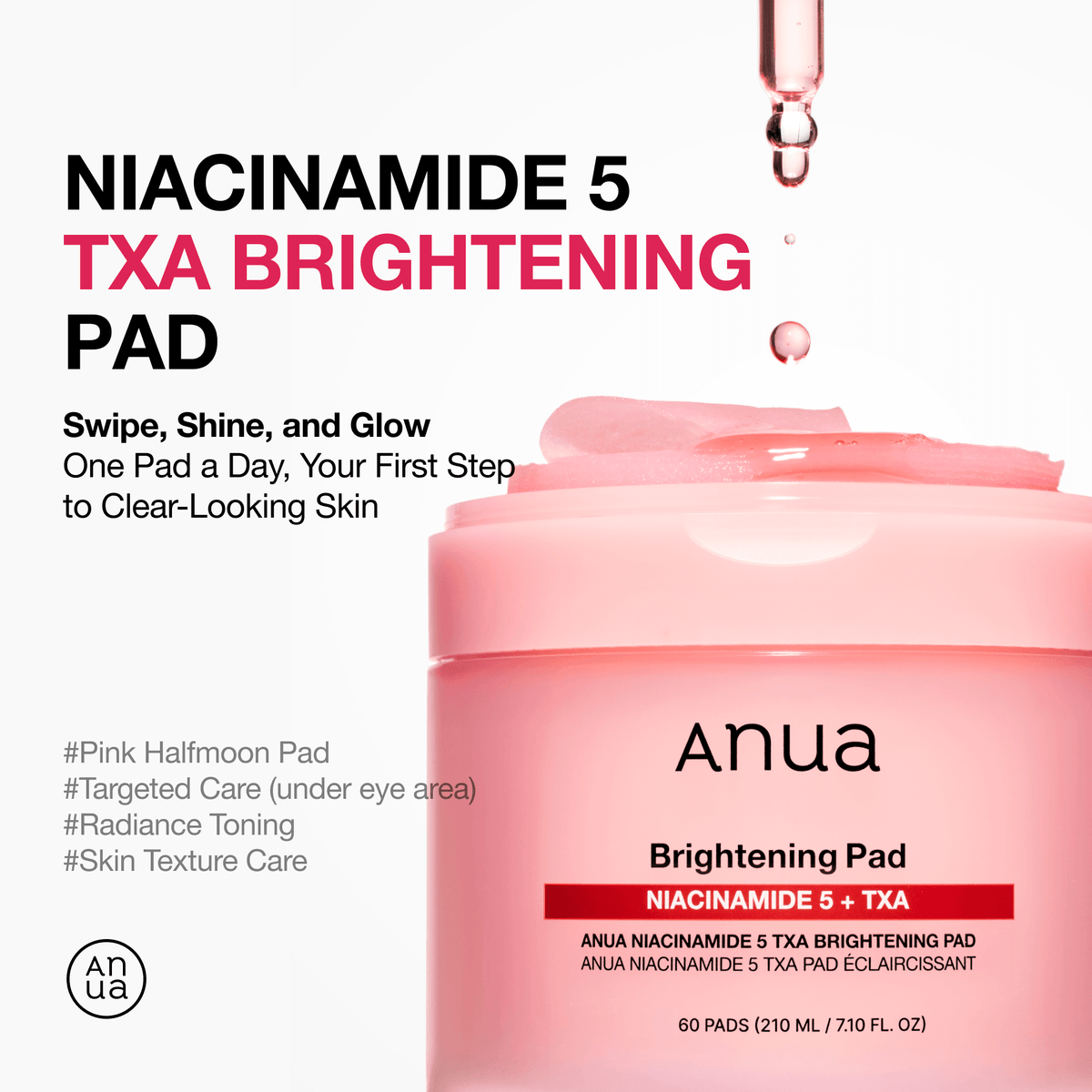 Anua Niacinamide 5 TXA Brightening Pad