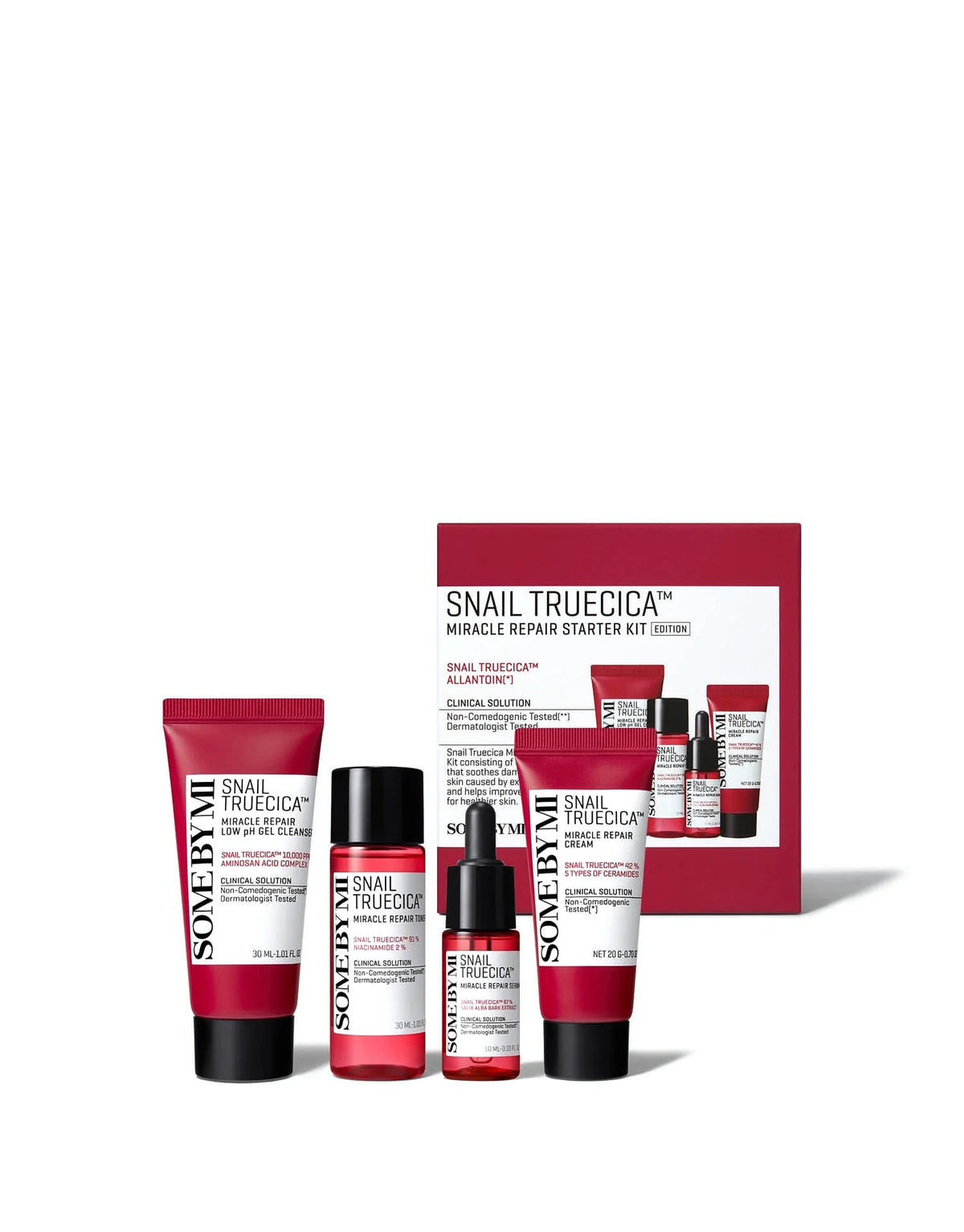 Some By Mi Snail Truecica Miracle Repair Starter Kit — 4-piece kit