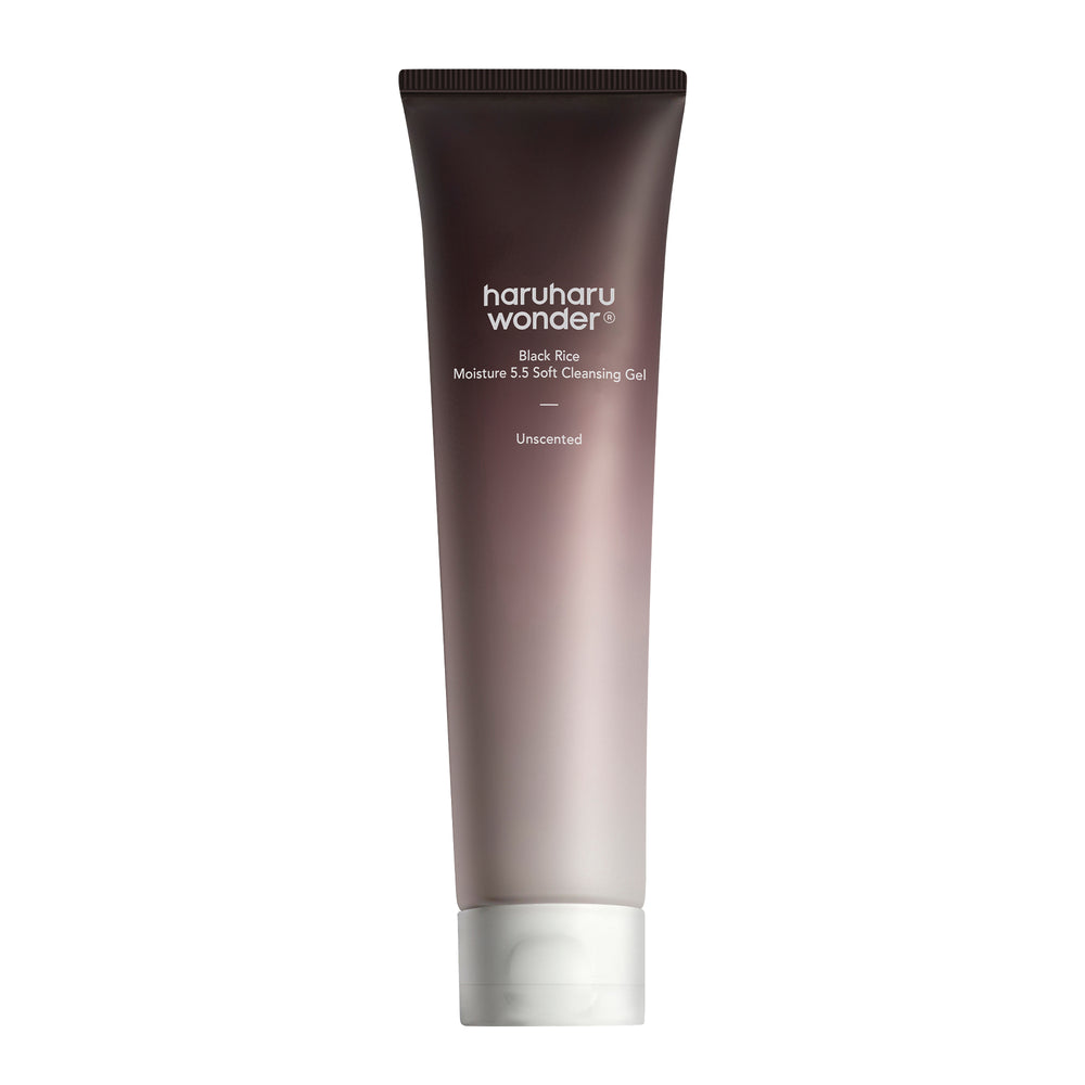 Haruharu Wonder Black Rice Moisture 5.5 Soft Cleansing Gel (Unscented) — 100 ml