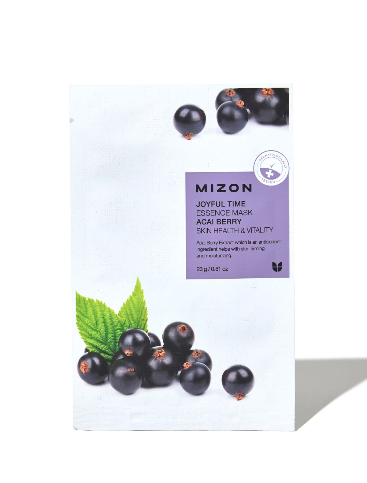 Mizon Joyful Time Essence Mask — Acai Berry - 1 sheet