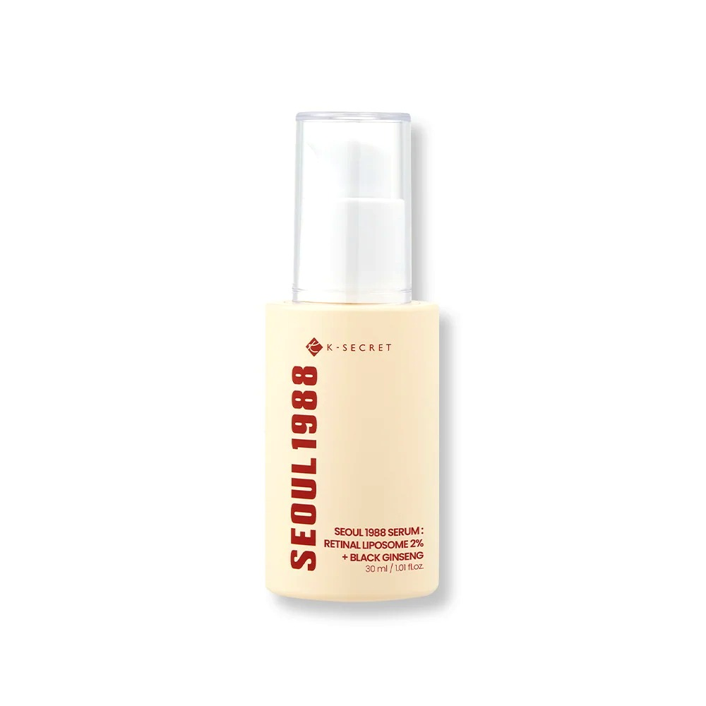 K-SECRET Seoul 1988 Serum: Retinal Liposome 2% + Black Ginseng — 30 ml