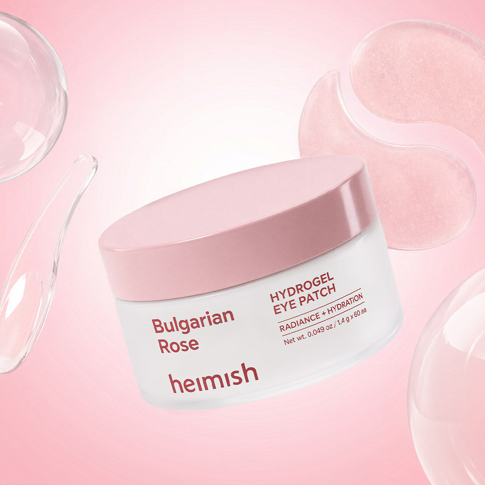 Heimish Bulgarian Rose Water Hydrogel Eye Patch, 60 patches