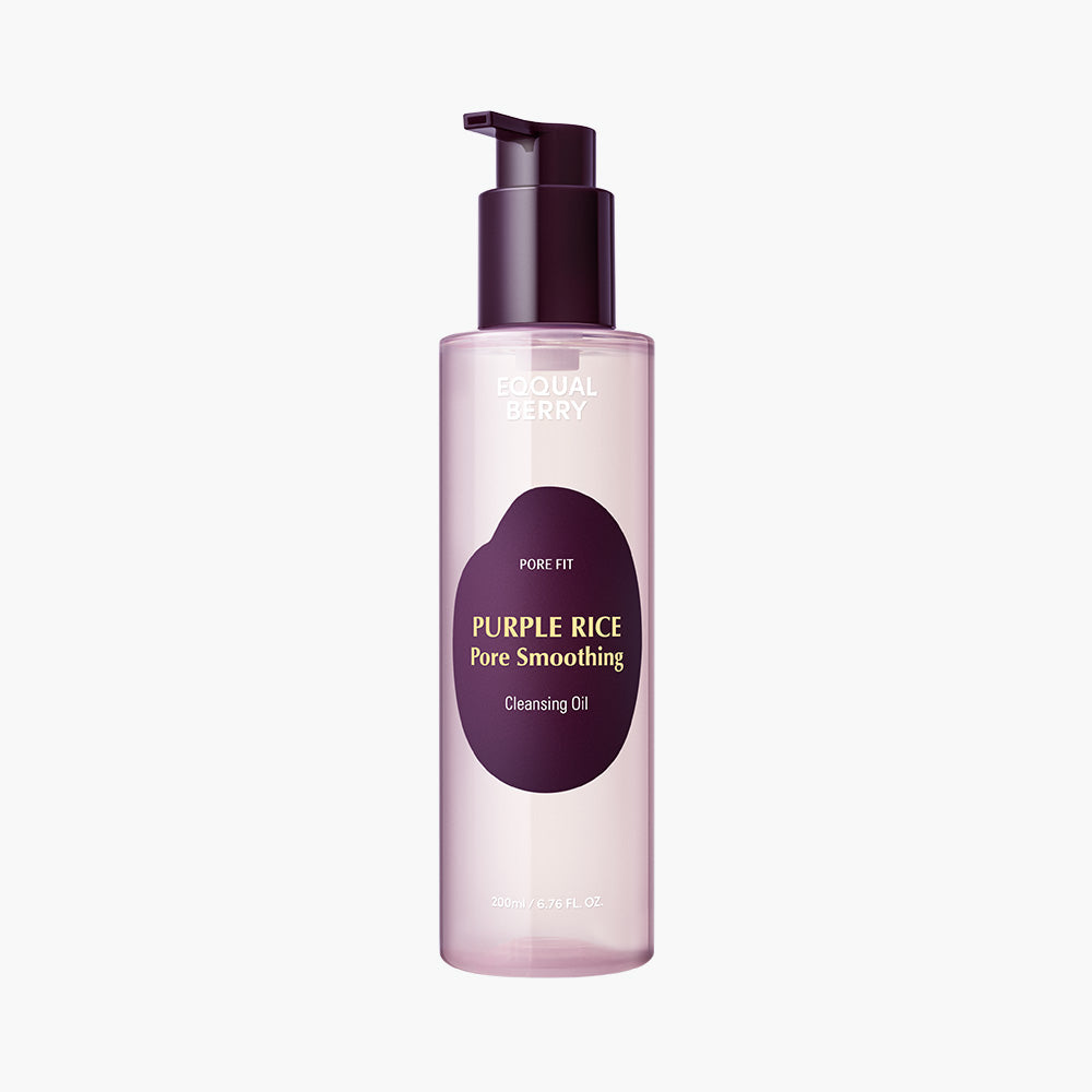 Eqqualberry Purple Rice Pore Smoothing Cleansing Oil, 200 ml