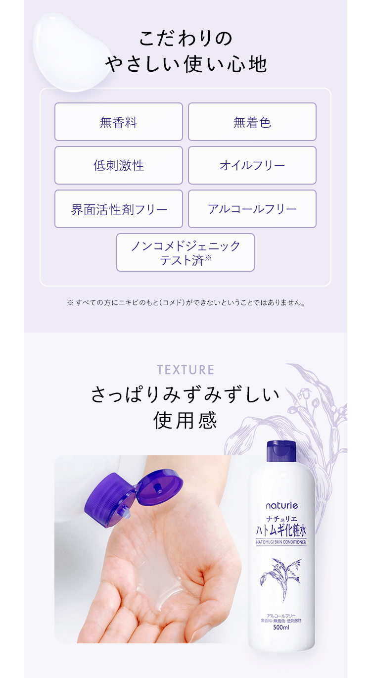Naturie Hatomugi Skin Conditioner